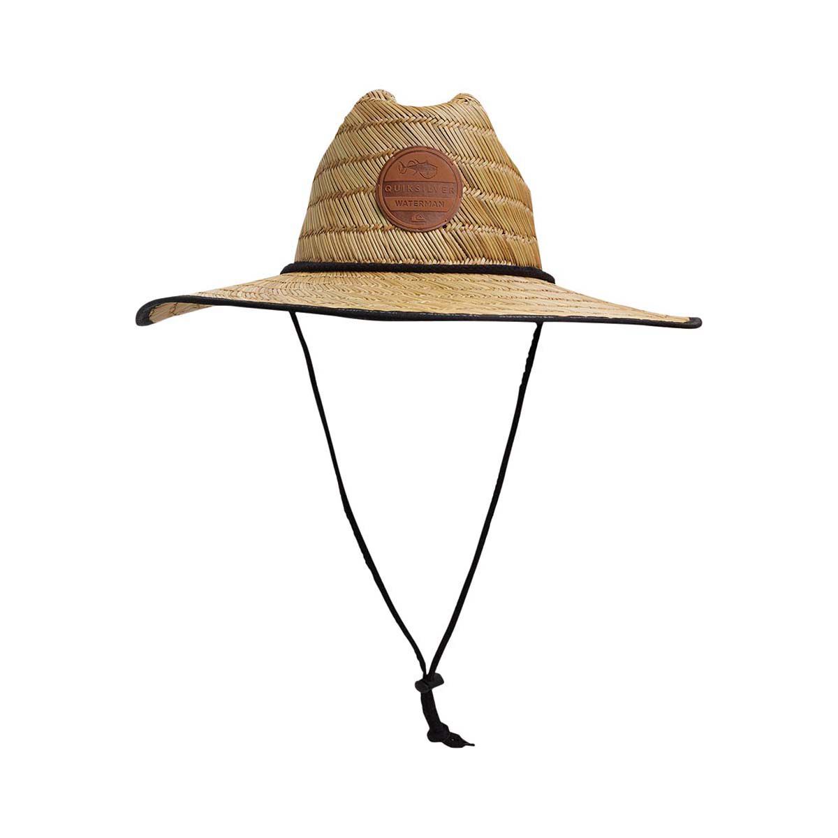 Quiksilver Waterman Men's Dredge Straw Hat Natural L / XL